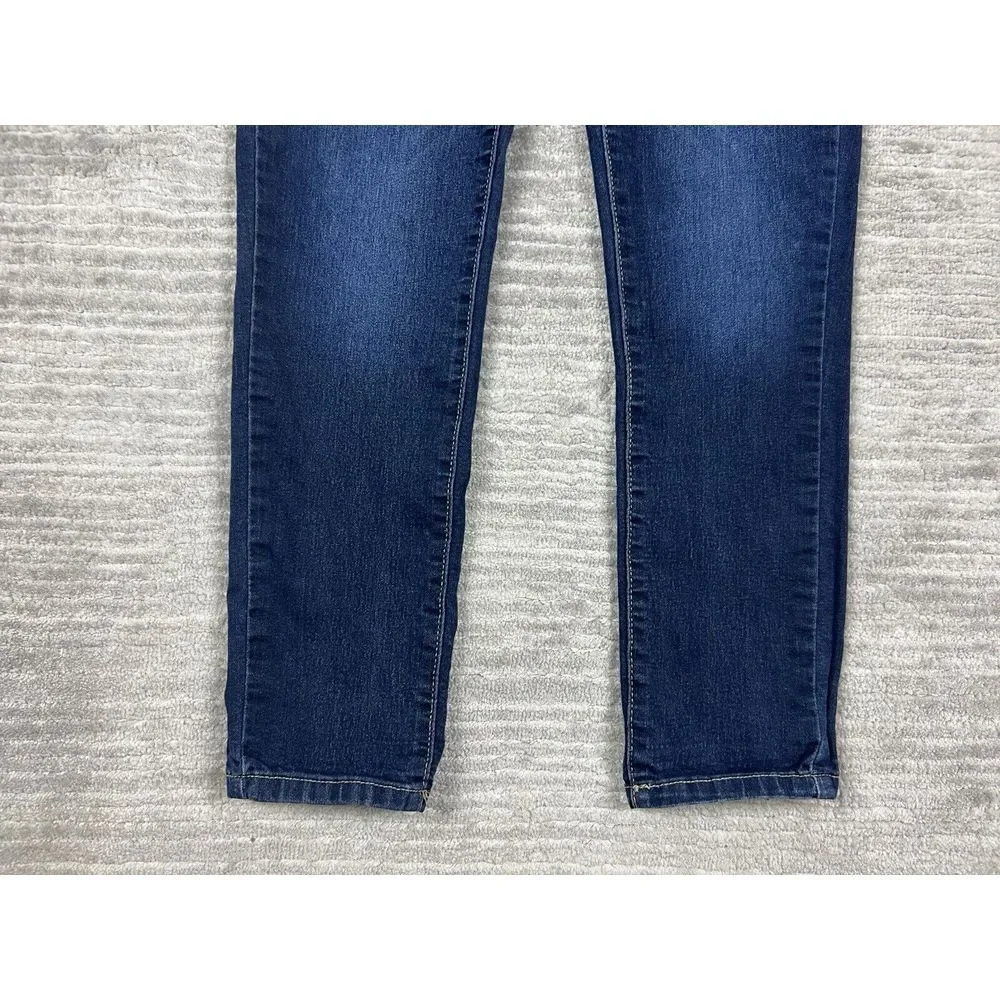 Creative Soul Jeans Juniors 3 Blue‎ Dark Wash Skinny Cotton Blend
